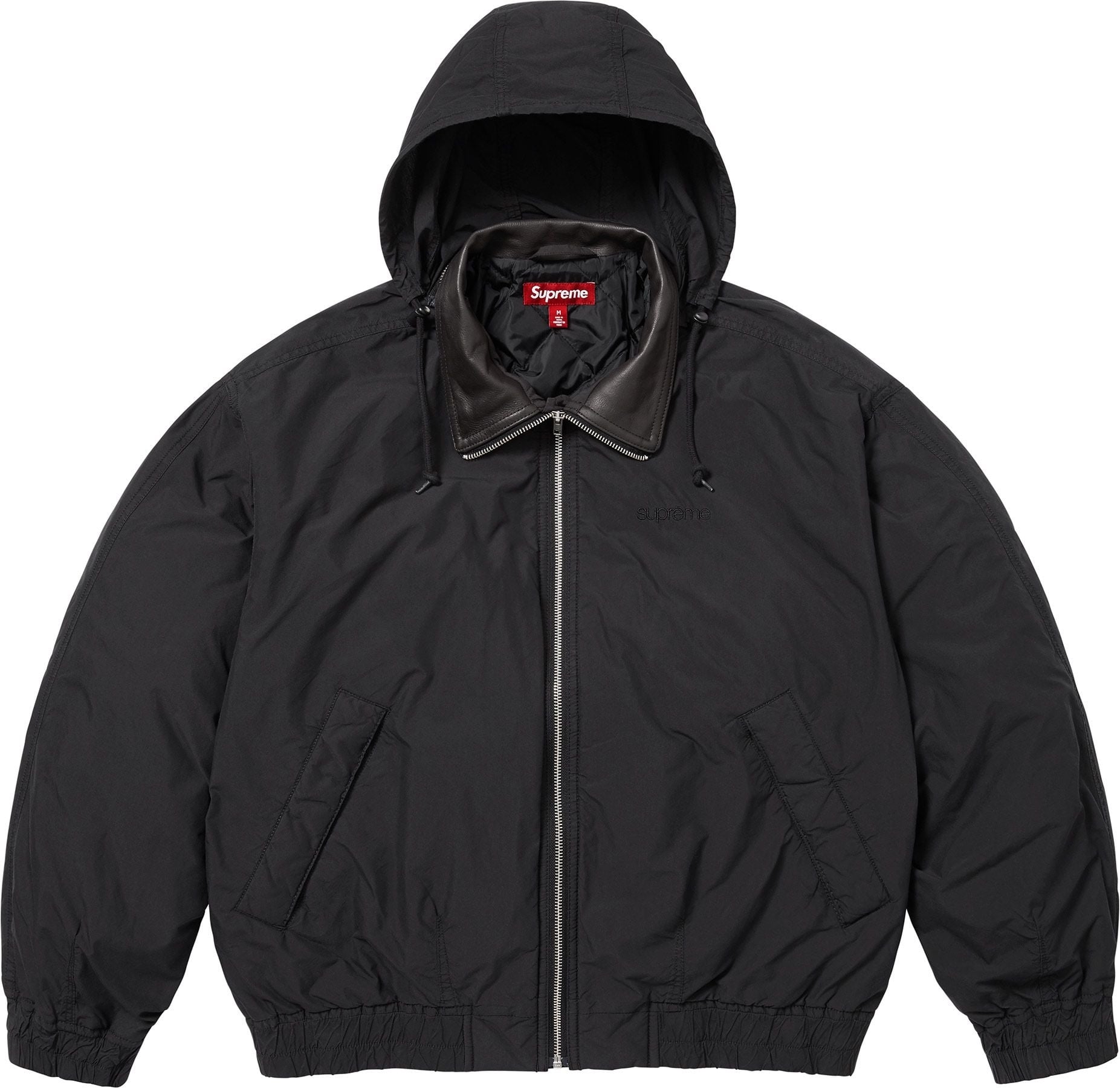 Leather Collar Utility Jacket view 28